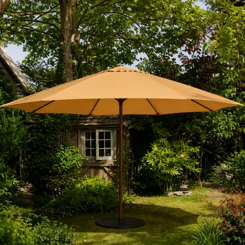 Tela de repuesto redonda para sombrilla de 4 m – 8 varillas Parasldoek.nl, Sonnenschirmbezug.de, Teloombrellone